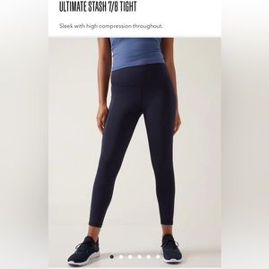 Athleta 7/8 ultimate stash tight
